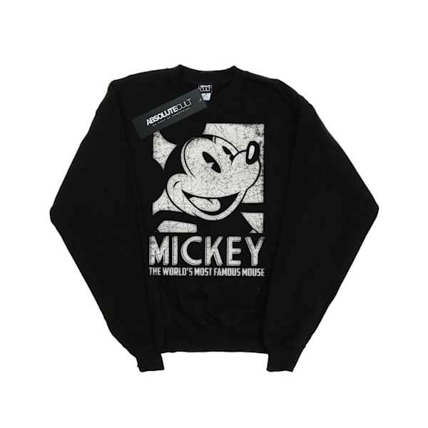 Disney Girls Mickey Mouse mest kända tröja 9-11 år Bla Black 9-11 Years