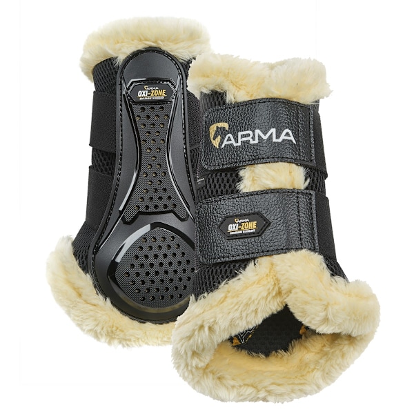 ARMA Oxi-Zone SupaFleece Hästborstskydd (2-pack) Cob B Black Cob