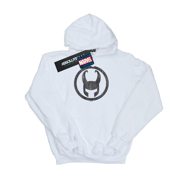 Marvel Herr Loki Icon Hoodie 3XL Vit White 3XL