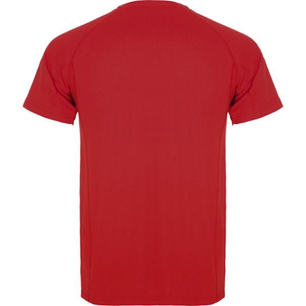 Roly Montecarlo T-shirt för män, kortärmad, sport, L, röd Red L
