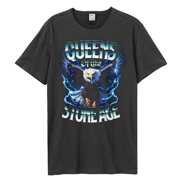 Amplified Unisex Vuxen Eagle Queens Of The Stone Age T-Shirt XS Charcoal XS