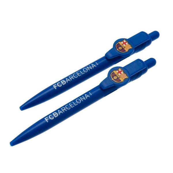 FC Barcelona Pen Set (Pack med 2) One Size Blå Blue One Size
