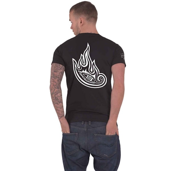 Tool Unisex Adult Wirebox Back Print T-Shirt S Svart Black S