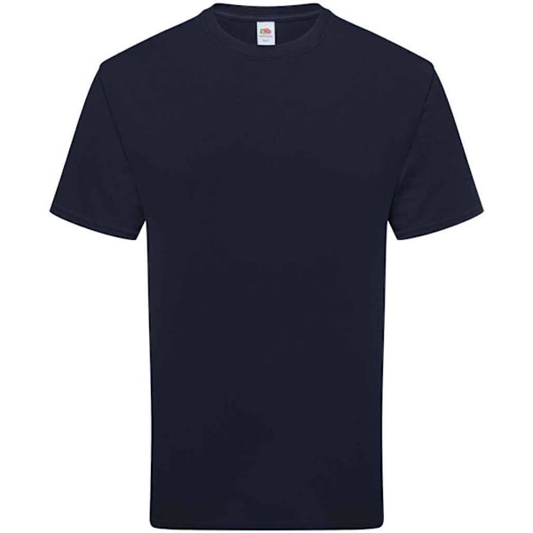 Fruit of the Loom Unisex Vuxen Bomulls T-shirt M Deep Navy Deep Navy M