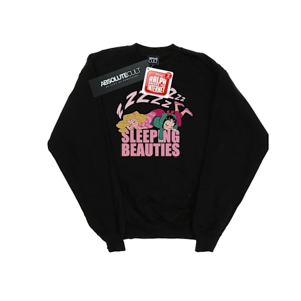 Disney Herr Wreck It Ralph Aurora Och Vanellope Sweatshirt XXL Black XXL