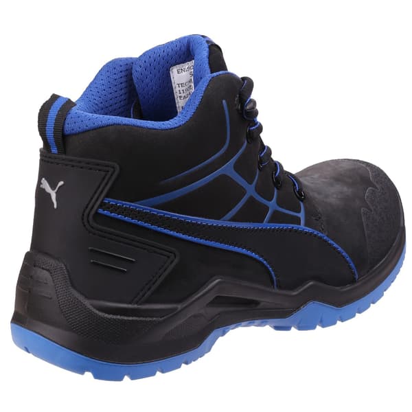Puma Krypton Lace Up Säkerhetskängor 6.5 UK Blå Blue 6.5 UK