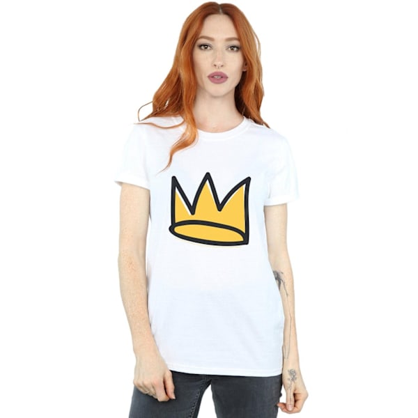 Riverdale Dam/Damer Jughead Hat Bomull Boyfriend T-Shirt S White S