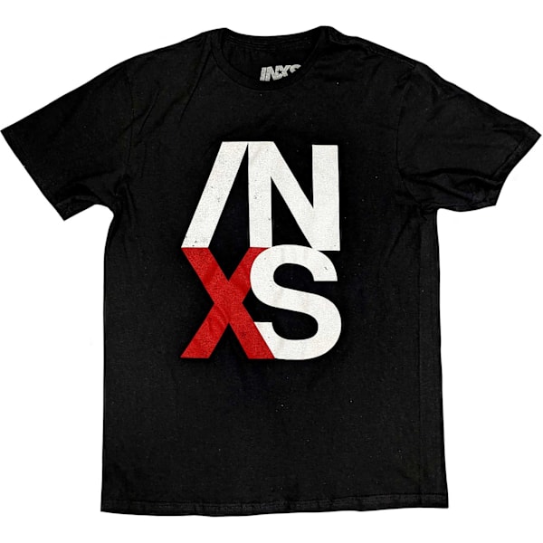 INXS Unisex Adult US Tour Back Print T-Shirt S Svart Black S