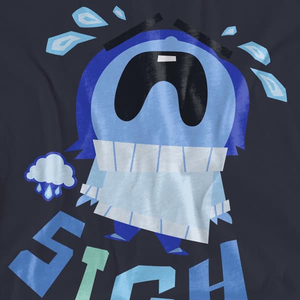 Insidan Ut 2 Dam T-shirt Sorg S Mörkblå Deep Navy S