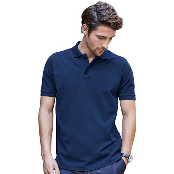 Tee Jays Herr Luxury Stretch Kortärmad Polotröja L Indigo Indigo L