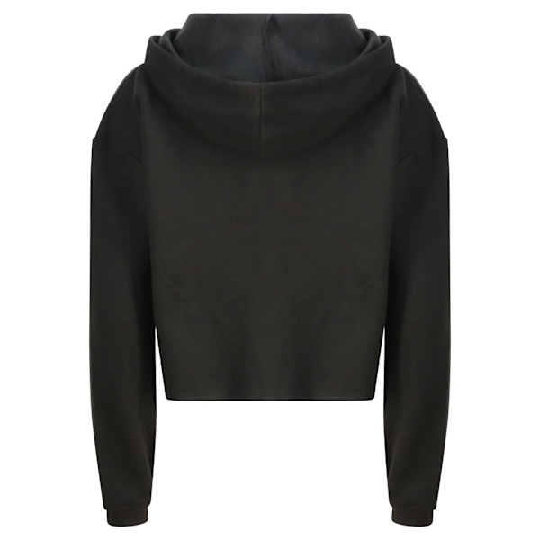 AWDis Just Hoods Dam/Dam Girlie Cropped Hoodie M Jet Blac Jet Black M