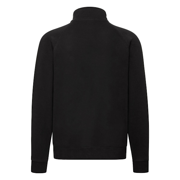 Fruit of the Loom Premium Sweatjacka för Herrar L Svart Black L