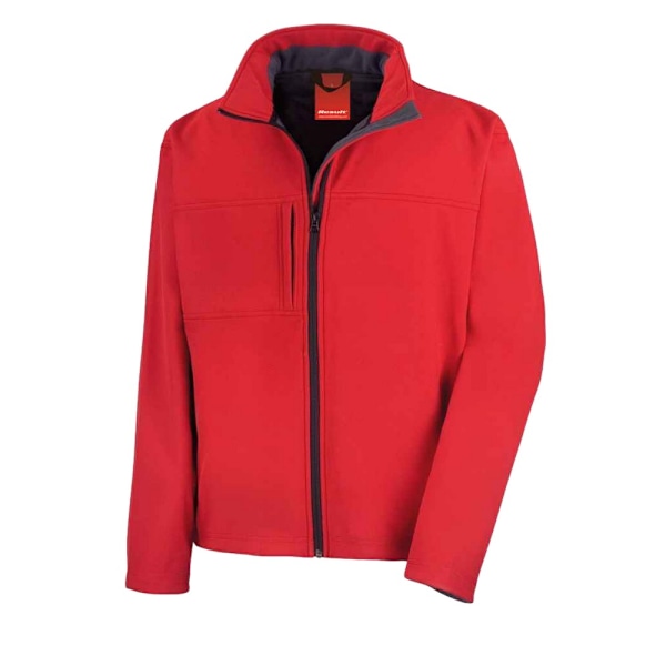 Result Classic Soft Shell Jacka M Röd Red M