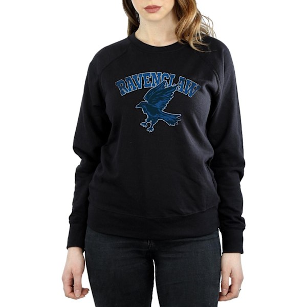 Harry Potter Dam/Kvinnor Ravenclaw Heather Sweatshirt L Svart Black L