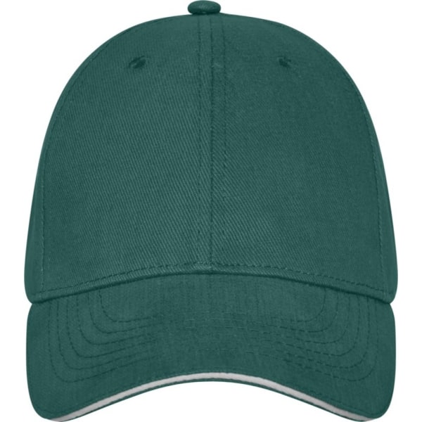Elevate Unisex Adult Darton Sandwich 6 Panel Cap One Size Fores Forest Green One Size
