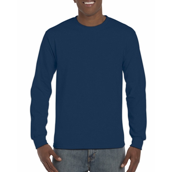 Gildan Herr Långärmad Hammer Skjorta 2XL Sport Mörkblå Sport Dark Navy 2XL