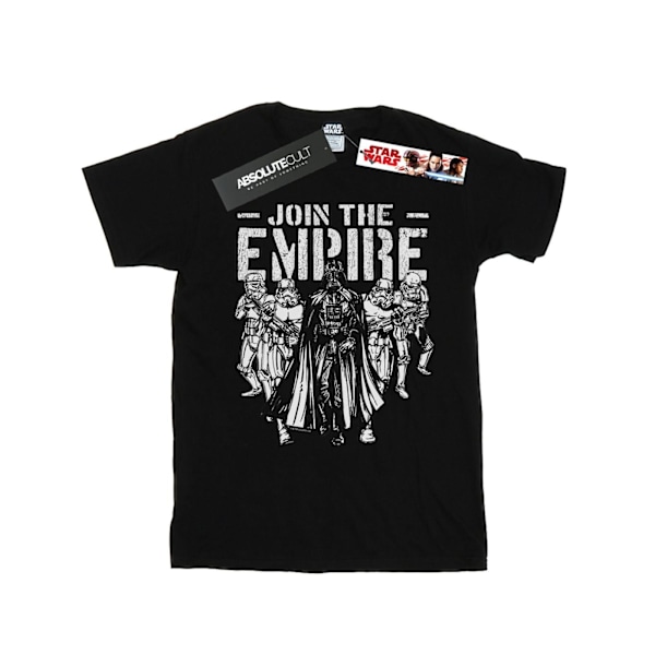 Star Wars Girls Support The Troops Bomull T-shirt 9-11 År Bl Black 9-11 Years