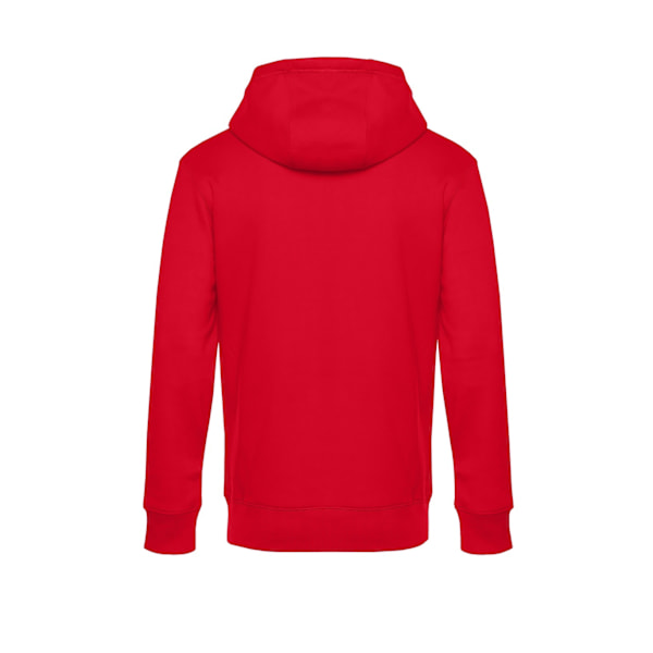 B&C Herr King Hoodie M Röd Red M