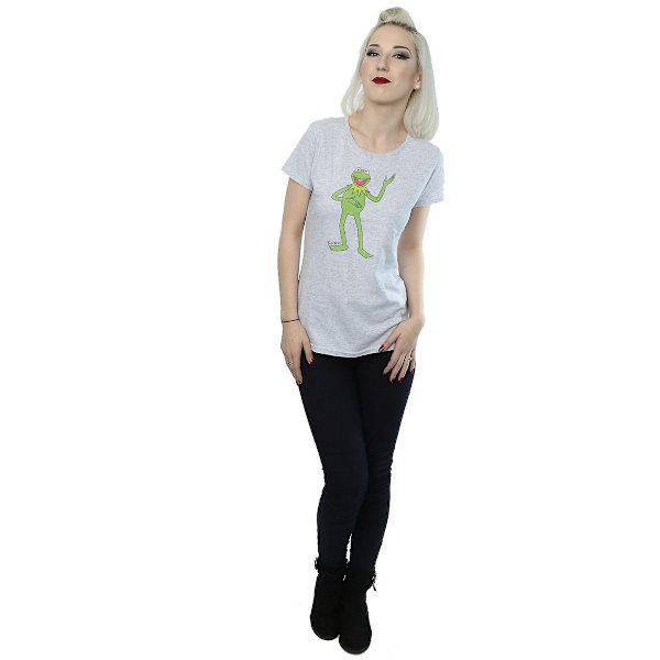 The Muppets Dam/Damer Classic Kermit Heather T-Shirt M Heat Heather Grey M