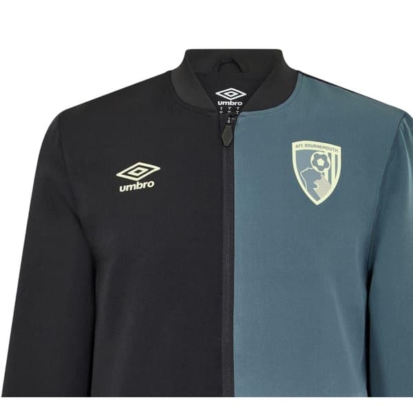 Umbro Herr AFC Bournemouth Colour Block Jacka M Caviar/Skiffer Caviar/Slate M