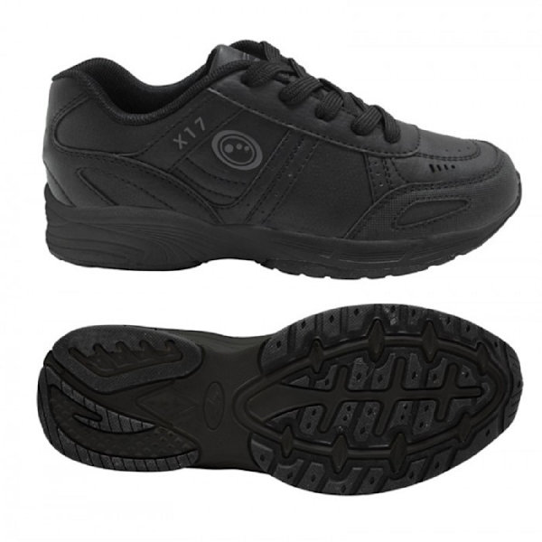 Optimum Childrens/Kids School Trainers 3 UK Black Black 3 UK