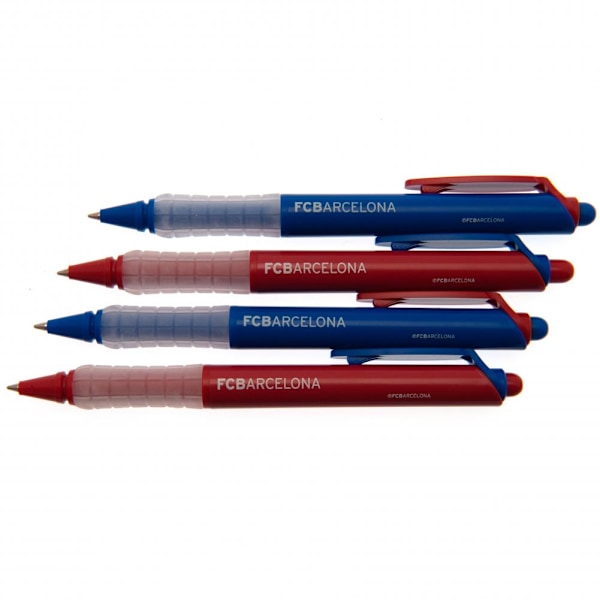 FC Barcelona Pennset (4-pack) One Size Blå/Röd Blue/Red One Size