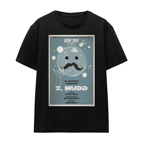 Star Trek Unisex Vuxen The Original Series Avsnitt 37 T-Shirt S Black S