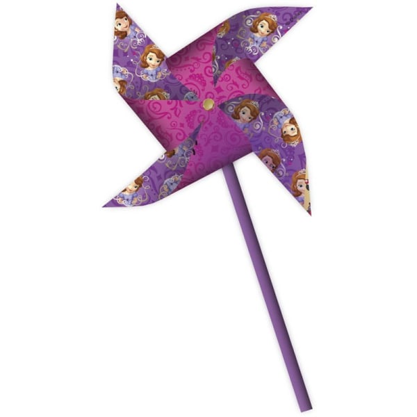 Sofia The First Windmill Party Decoration (Pack of 2) One Size Purple/Pink One Size