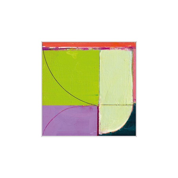 Joanne Last Abstract 5 Väggmonterad Monterad Tryck En Storlek Flerfärgad Multicoloured One Size