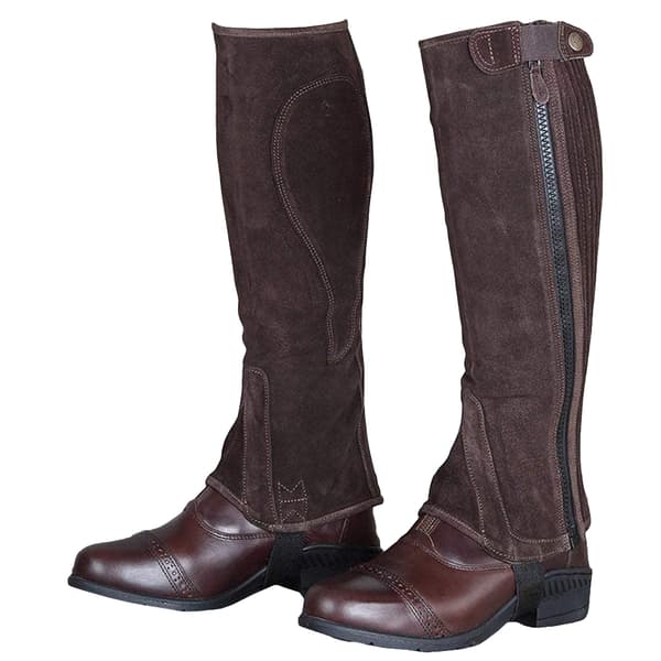 Moretta Barn/Barn Suede Halvchaps S Brun Brown S