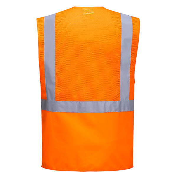 Portwest Madrid Mesh Hi-Vis väst XXL Orange Orange XXL