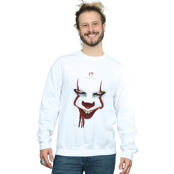 It Chapter 2 Herr Pennywise Poster Stare Sweatshirt XL Vit White XL