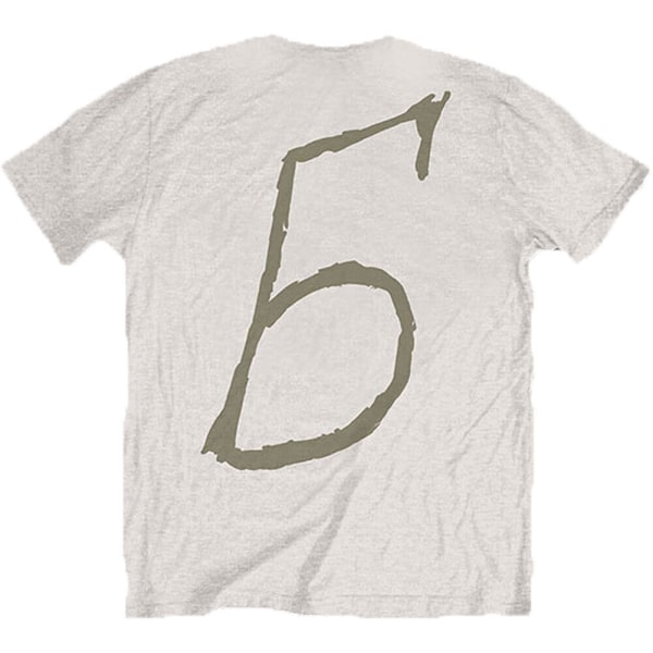 Billie Eilish Unisex Vuxen Billie 5 T-shirt i bomull med print S Natural S