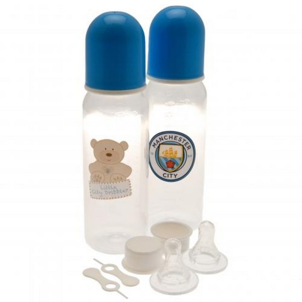 Manchester City FC Baby (förpackning med 2) One Size Bl Blue One Size