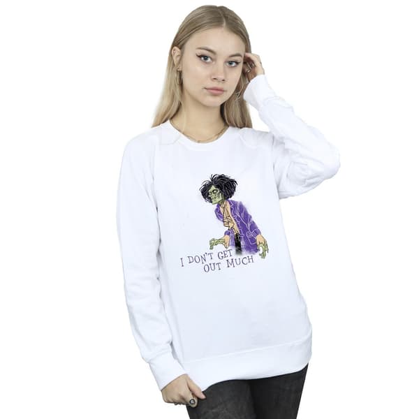 Disney Dam/Kvinnor Hocus Pocus Don´t Get Out Much Sweatshirt White L