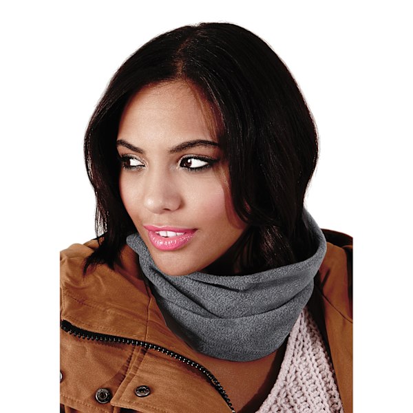 Beechfield Unisex Vuxen Suprafleece Snood Mössa One Size Charcoal Charcoal One Size