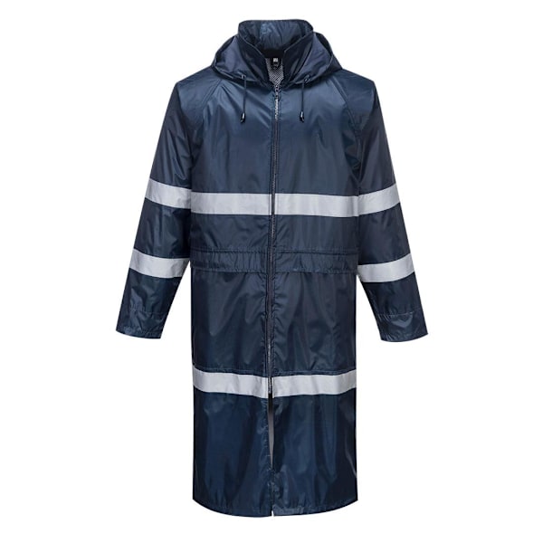 Portwest Classic Iona Regnrock 3XL Marinblå Navy 3XL