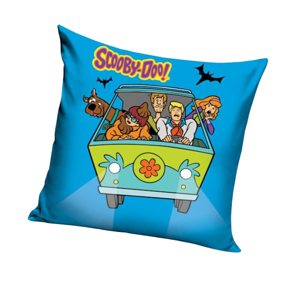 Scooby Doo The Mystery Machine Fylld Kudde 40cm x 40cm Multi Multicoloured 40cm x 40cm