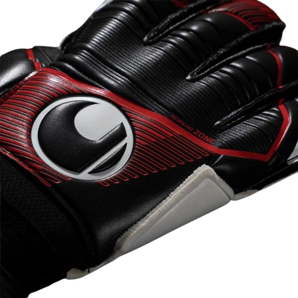 UHL Sport Powerline Soft Målvaktshandskar för barn 4 Svart Black/Red/White 4