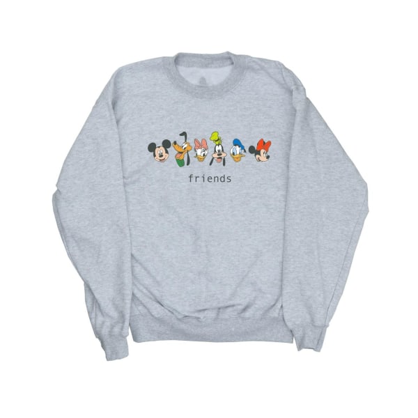 Disney Mickey Mouse and Friends Sweatshirt för damer/damer S Spor Sports Grey S