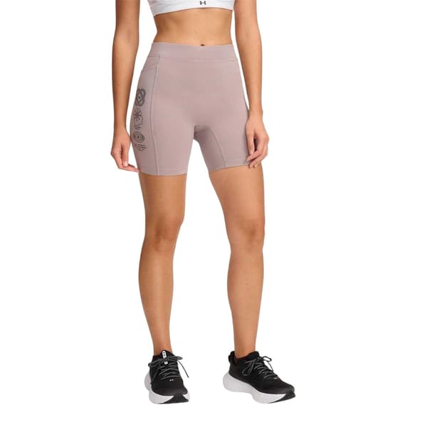 Under Armour Dam Project Rock Slim Löparshorts 10 Grey 10 UK S