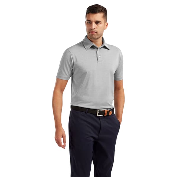 FootJoy Herr Logotyp Pikétröja XXL Grå Grey XXL