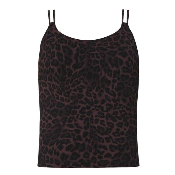 Sweaty Betty Dam Leopardmönstrad Performance Linne Brown 8 UK