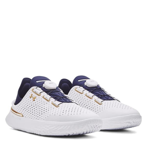 Under Armour Herr SlipSpeed Träningsskor 9 UK Vit/Guld White/Gold 9 UK