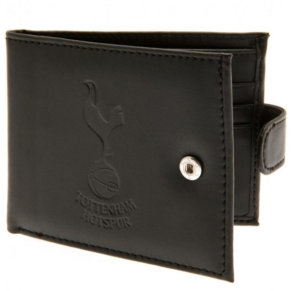 Tottenham Hotspur FC Crest Läder RFID-blockerande plånbok One Size Black One Size