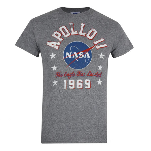 NASA T-shirt för män 1969 L Graphite Heather Graphite Heather L