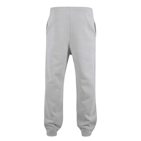 Build Your Brand Unisex Vuxen Fluffiga Joggingbyxor 4XL Ljus Light Asphalt 4XL