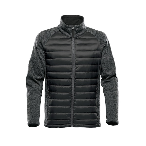 Stormtech Herr Narvik Lättvikts Vadderad Jacka L Svart/Dolphin Black/Dolphin Heather L