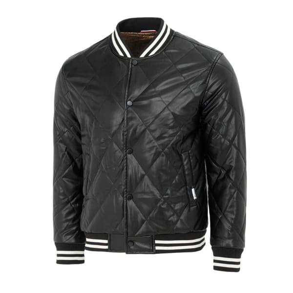 Firetrap Herr Snap Bomberjacka XS Svart Black XS