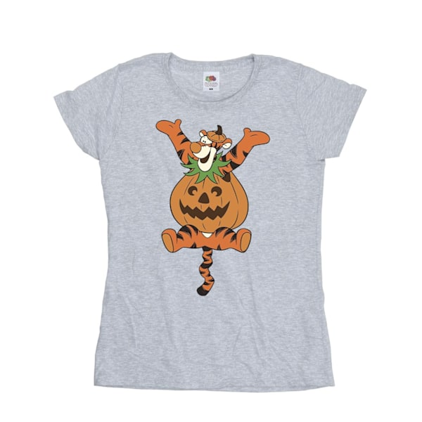 Nalle Puh Dam/Dam Tigger Pumpa T-shirt L Sport Grå Sports Grey L